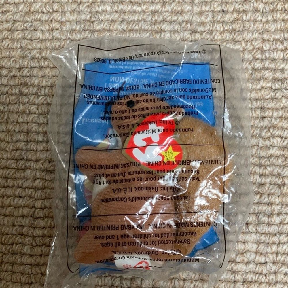Nuts the Squirrel Teenie Beanie Baby